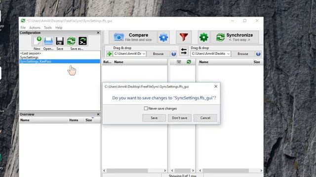Synchronize files and folders using FreeFileSync, RealtimeSync, in Windows 10 смотреть онлайн
