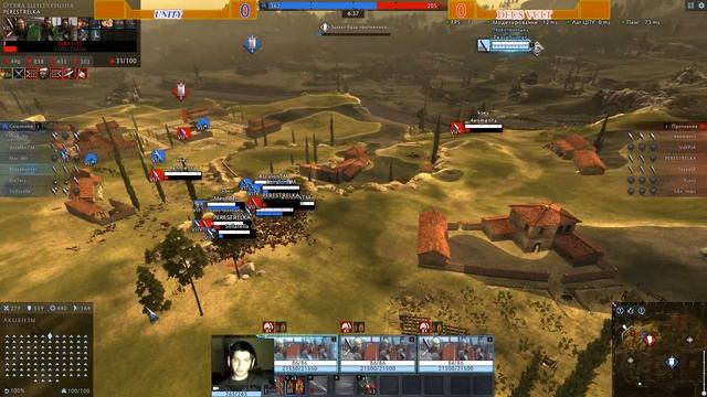 1/4 финала турнира Colosseus 3.0 между командами DEUS VULT vs UNITY смотреть онлайн