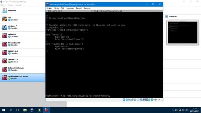 Belajar Membangun DNS Server di DEBIAN 10 смотреть онлайн