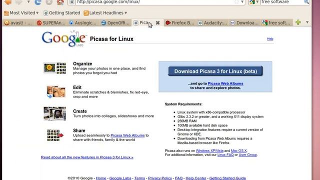 Best Of Free Software 2010. смотреть онлайн