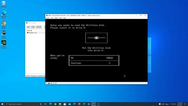 Installing Windows 1.04 in 86Box смотреть онлайн