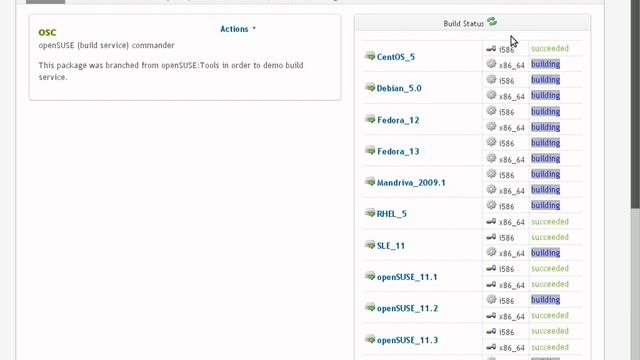 Screencast for presentation "From Source Code to Packages for Various Distributions" смотреть онлайн