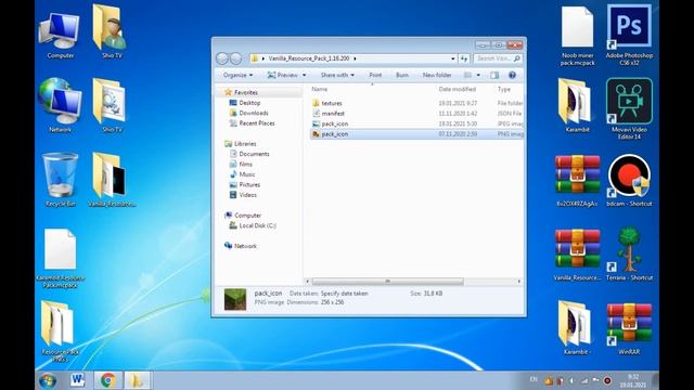 How to make MCPE resource pack! Windows 7,8,10 смотреть онлайн