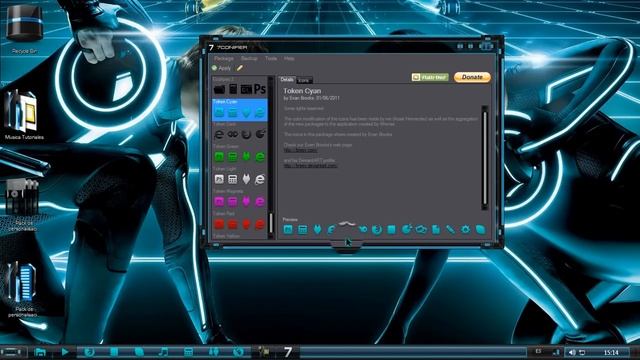 Pack de Personalizacion Light Blue for Windows 7 смотреть онлайн