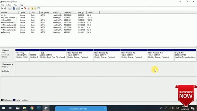How To Disk Management Combine Two Partitions in Windows 7/8/10 смотреть онлайн