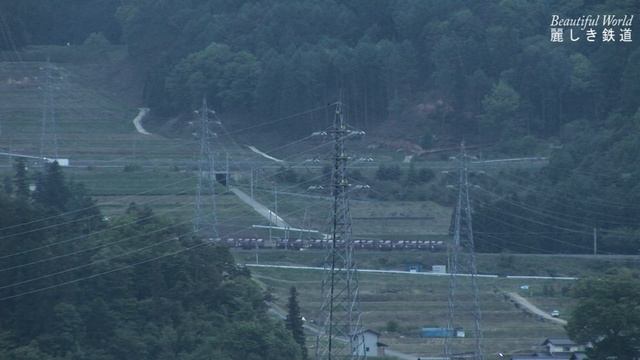 EF64重連貨物列車 夕暮れの桑ノ原の坂を上る & 夜の塩尻機関区篠ノ井派出のEF64他　2007年頃　HDV 1252 смотреть онлайн