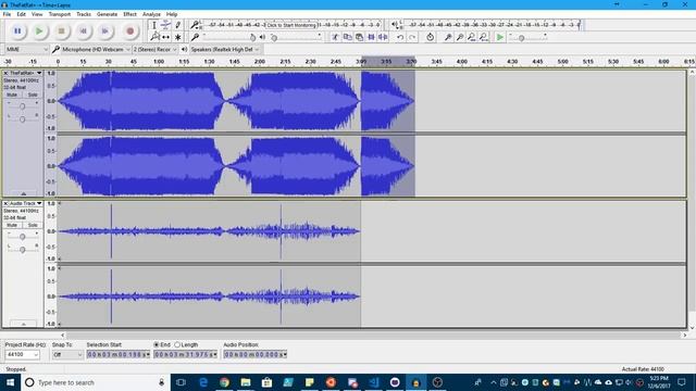 Remixing The Fat Rat Timelaps with Audacity! смотреть онлайн