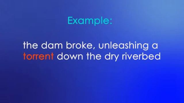 MFA ENGLISH GMAT - GRE Word Of The Day: Torrent (Sel, Taşkın) смотреть онлайн
