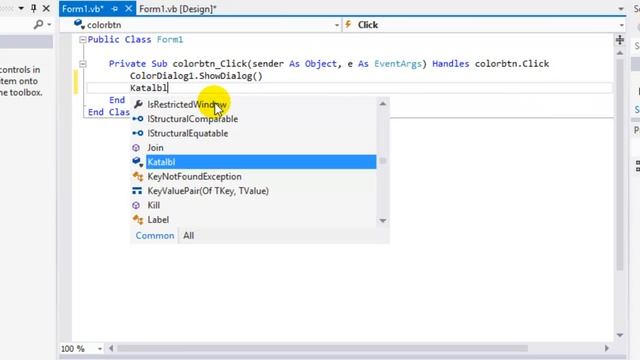 TUTORIAL VB-Net COLOR DIALOG DAN FONT DIALOG смотреть онлайн