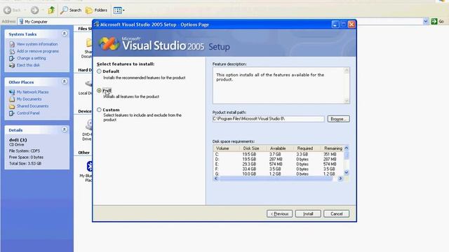 01 - Installing Visual Studio .NET смотреть онлайн