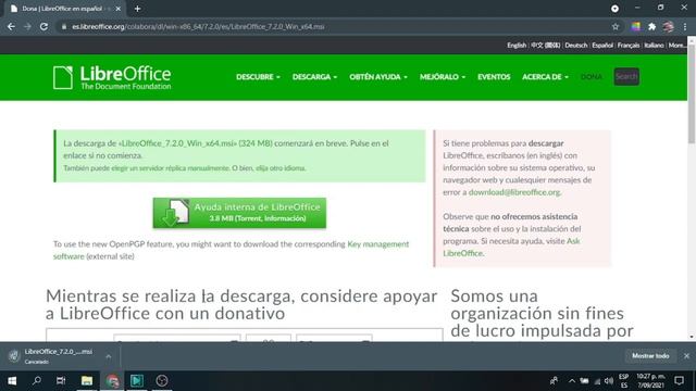 Descargar e Instalar LibreOffice en Windows 10 смотреть онлайн