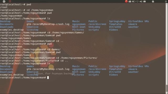 Hướng dẫn Lệnh Linux cơ bản 01: cd, mkdir, rmdir. смотреть онлайн