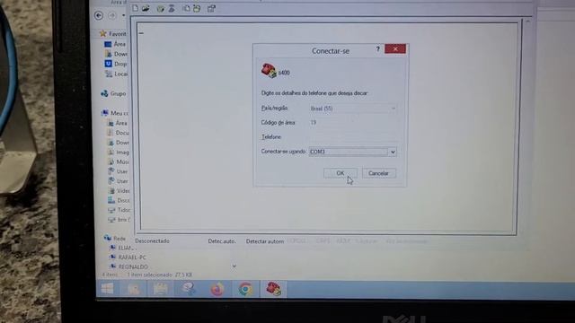 Comunicação Indicador TI400 com Computador - Hyperterminal смотреть онлайн