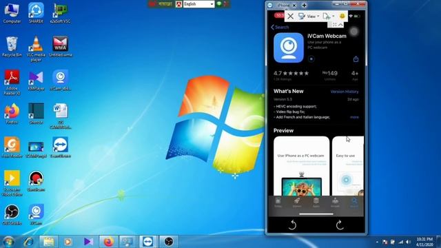 IPHONE CAMERA AS WEBCAM FOR OBS STUDIO AND FACEBOOK LIVE STREAM смотреть онлайн