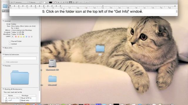 How to Create an Invisible Folder on Mac OS X смотреть онлайн