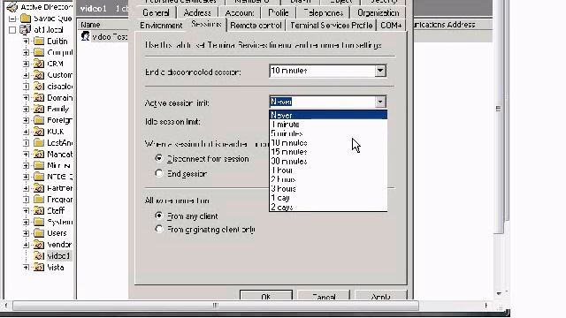 Session variables for Terminal server смотреть онлайн