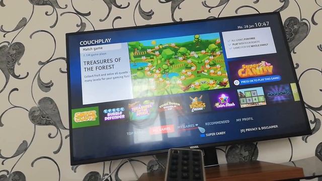 Vestel TV Smart TV üzerinden oyun oynama ve uygulama ekleme 3.7.3i смотреть онлайн