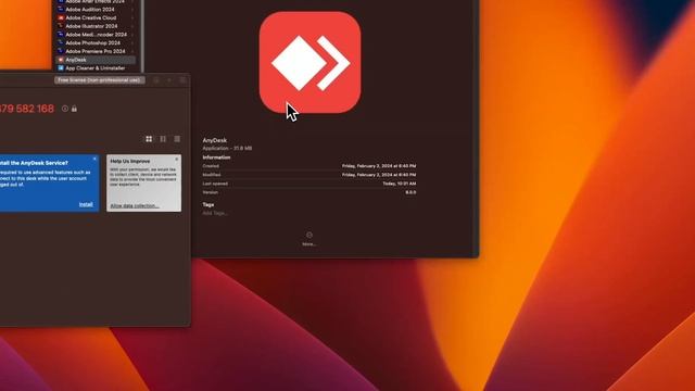 Hướng dẫn cài Anydesk và cấp quyền cho app trên Mac OS (Intel và ARM) смотреть онлайн