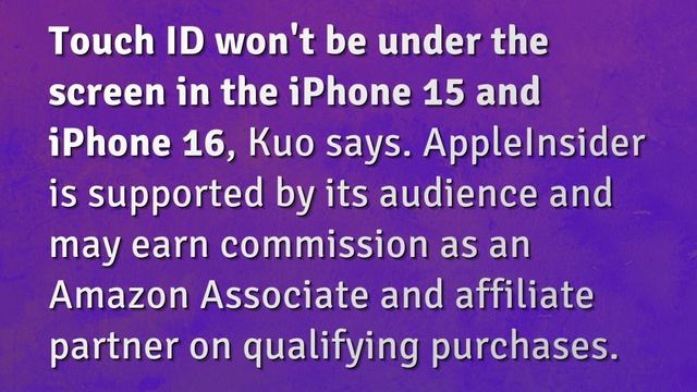 Does iPhone 15 have Touch ID? смотреть онлайн