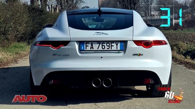 Jaguar F-Type S 3.0 V6 AWD - Fuori in 60 secondi смотреть онлайн