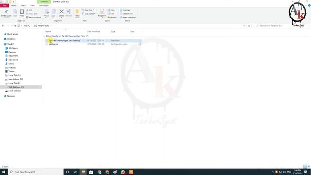 How to Burn DVD/CD without any software | Windows 7/8/8.1/10 | Simple Steps | #AK смотреть онлайн
