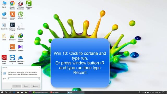 Windows 7, 10, XP Recent Items or history how to see and delete them - Tech Schools смотреть онлайн
