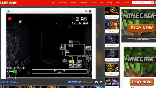 FNAF1 PART1 4K смотреть онлайн