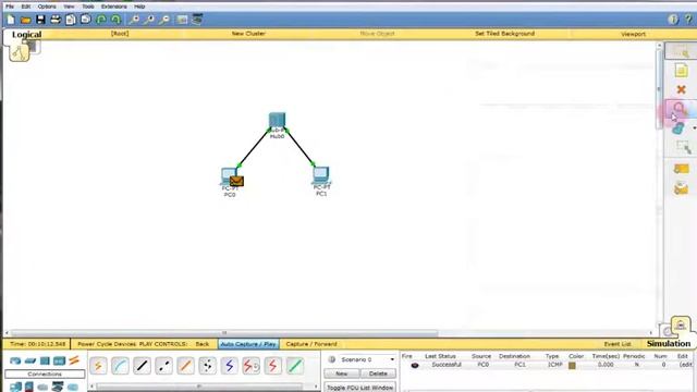 Cisco packet Tracer | connect PC's with the hub and display the ARP tables | MCA kid смотреть онлайн
