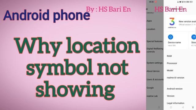 Why location symbol not showing in notification bar in Android mobile phone смотреть онлайн