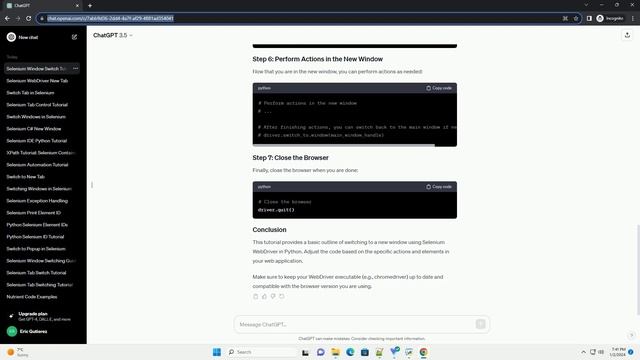 how can we switch to new window in selenium смотреть онлайн
