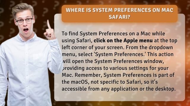 Where is System Preferences on Mac Safari? смотреть онлайн