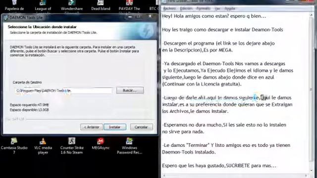 Como Descargar e Instalar Daemon-Tools [Para 64/32 Bits] por MEGA смотреть онлайн