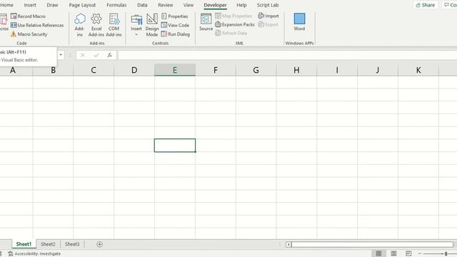 Add The Developer Tab To Excel Ribbon - Excel For Windows смотреть онлайн