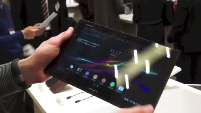 [vnSony.vn upload]Xperia Tablet Z hands-on! смотреть онлайн
