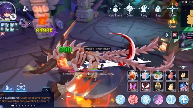 RAGNAROK MOBILE ETERNAL LOVE: THANATOS SOLO CML 1F/NO SAINT/NO SLAVE BUFF/NO HP RELIC смотреть онлайн