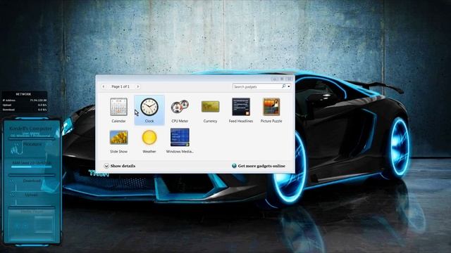 How To Add Gadgets To Windows 7/8!! смотреть онлайн
