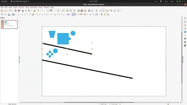 Google Summer of Code -LibreOffice 2020: Add Impress shape animations that use a real physics engin смотреть онлайн