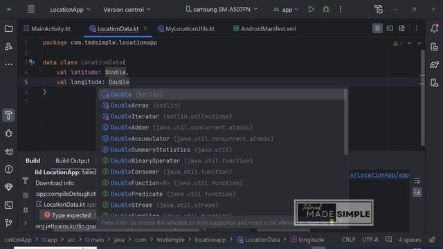 Android Studio Kotlin - Location App demo with Jetpack Compose (Part -1) смотреть онлайн