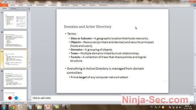39 Windows Security Overview for Penetration Testers смотреть онлайн