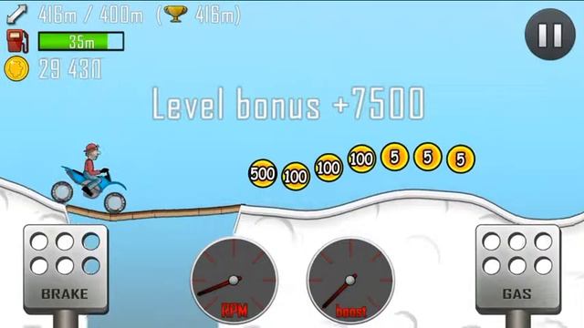686 meters in Hill Climb Racing! смотреть онлайн