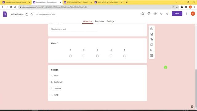 google forms checkbox grid |google form quiz Noun Activity |fun activity |google form settings смотреть онлайн