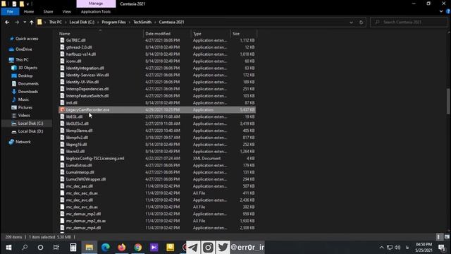 How to fix a referral was returned from the server in Camtasia | ارور باز نشدن برنامه کمتازیارکوردر смотреть онлайн