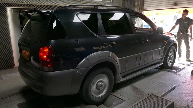 Ssangyong Rexton 2.9 td dyno run смотреть онлайн