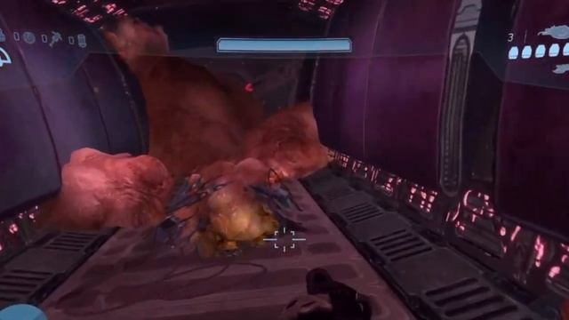 Halo 3 walkthrough gameplay (full game) part 9: The Flood’s headquarters смотреть онлайн