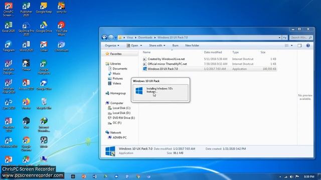 Convert windows 7/ 8/8.1 /XP into windows 10 easily | latest Skinpack 2020 смотреть онлайн
