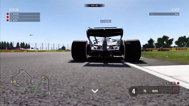 F1 2017 PC Benchmark смотреть онлайн