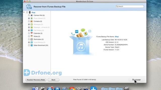 Mac iPad Data Recovery: How to Restore Deleted iPad Data Reminders from iTunes Backup on Mac смотреть онлайн