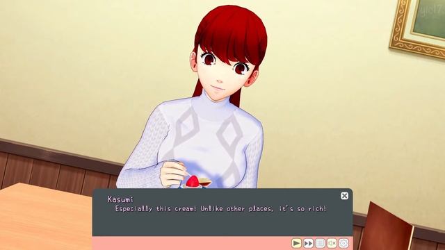 Cafe Date with Kasumi Yoshizawa (Persona 5 Royal) ★ Koikatsu Party Romance Series смотреть онлайн