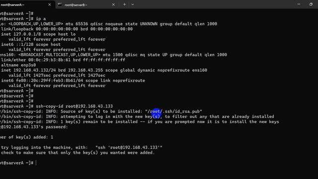 How ssh key authentication create in linux and access the server смотреть онлайн