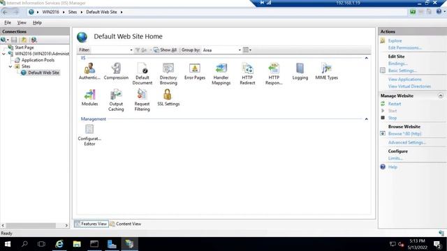 How to install and configure Windows Server 2016 IIS installation and configuration смотреть онлайн